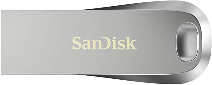 SanDisk Ultra Luxe 128 GB USB Flash Drive USB 3.1 up to 150 MB/s, Silver