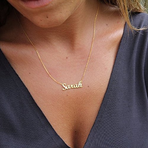 Tiny Name Necklace - Personalized Gold Filled Name Necklace - Sterling Silver Name Necklace - Custom Name Necklace - Mother's Day Gift