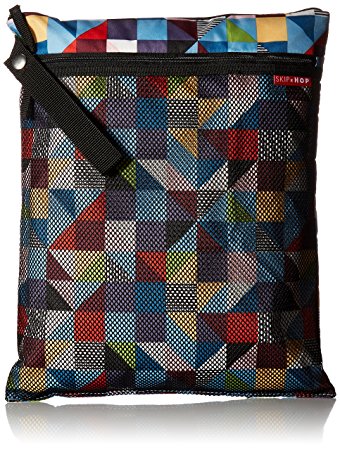 Skip Hop Grab & Go Wet/Dry Prism Bag, Multi