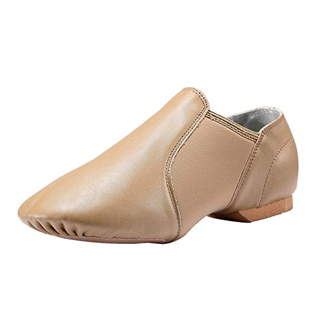 Dynadans Leather Upper Slip-on Jazz Shoe (Big Kid/Little Kid/Toddler)