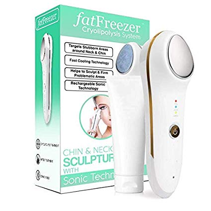 Fat Freezer Chin & Neck Sculpting System - 3 Mode Facial Toning and Shaping System - Targets Double Chin (Standard)
