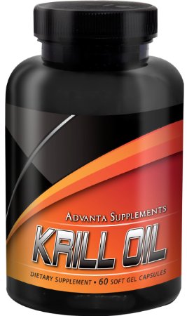 Advanta Supplements Krill Oil 60 Count
