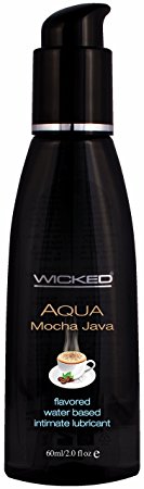 Wicked Sensual Care Water Based Lube, Mocha Java, 2 Ounce