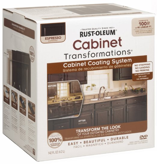 Rust-Oleum 263231 Cabinet Transformations Small Kit Espresso