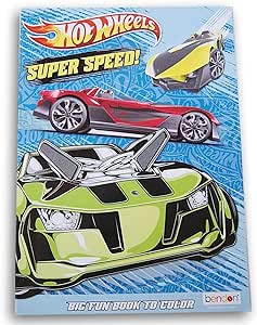 Hot Wheels Go for it Jumbo Color and Activity Book