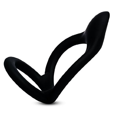 Cupider Silicone Penis Enlarger, Extra Stimulation Cock Rings, Stronger and Harder Erection with Prolonged Pleasure for Men