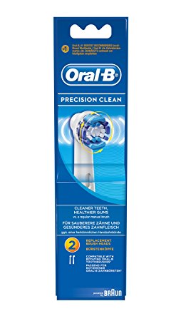 ORAL-B Precision Clean 2 Replacement Brush Heads 2PCS