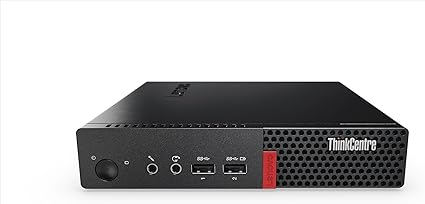 Lenovo ThinkCentre M910q Tiny Desktop 10MV000NUS - Intel Core i5-7500T Processor, 8GB RAM, 256GB PCIe SSD, Windows 10 Pro