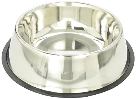 Ethical 160-Ounce No-Tip Stainless Dish