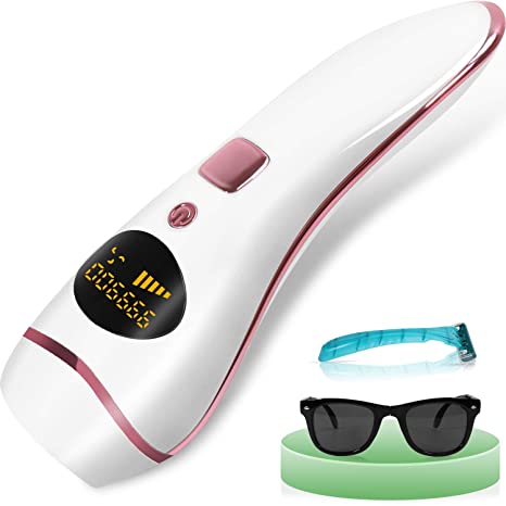 At Home Laser Hair Removal Permanent for Women and Men - Upgraded 999,900 Flashes ProCIV IPL Hair Removal Painless Hair Remover Device for Whole Body