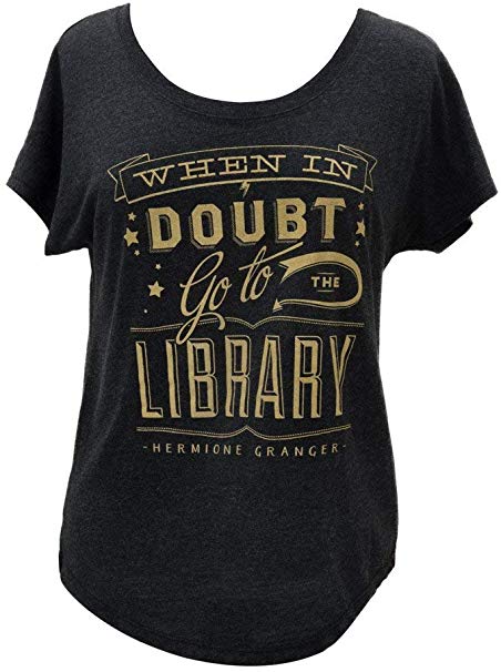 Out of Print Women's Literary Book-Themed Dolman Sleeve Tee T-Shirt
