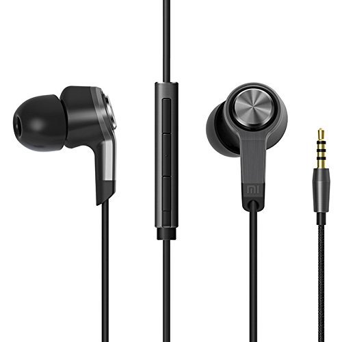 Xiaomi Piston 3 Headphones In-Ear Bass Earphones With Remote and Mic Black Color