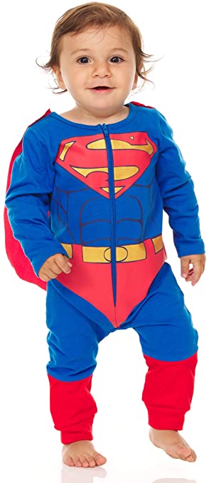 DC Comics Superman Costume for Boys Baby Boy Costume Infant Superman Clothes Superhero Costumes for Babies