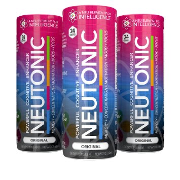 STRONGEST NOOTROPIC AVAILABLE - NEUTONIC | 12 Pack - Increase Memory, Focus, Motivation! - Made in USA - 100% Guaranteed to Work!