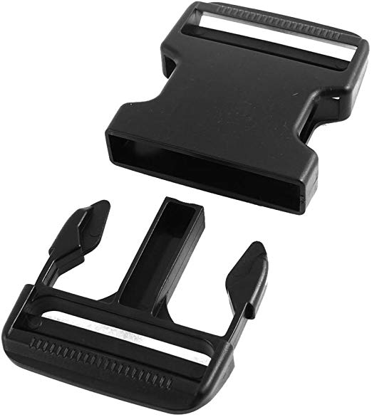 PLASTIC DELRIN SIDE RELEASE BUCKLES CLIPS FOR WEBBING - 20MM/25MM/50MM (20mm)