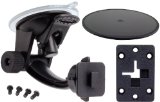 Windshield Dash Suction Car Mount for XM and Sirius Satellite Radios Single T and AMPS Pattern Compatible