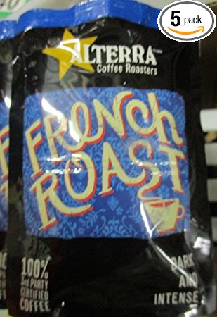 FLAVIA ALTERRA Coffee, French Roast, dark and intense, 0.32 Ounce, 20-Count (Pack of 5)