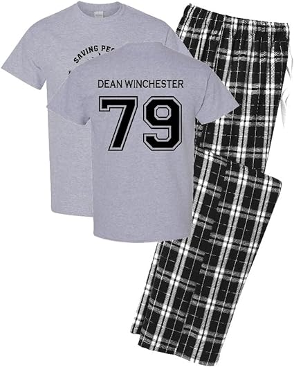 Men's Dean Winchester Pajama Set
