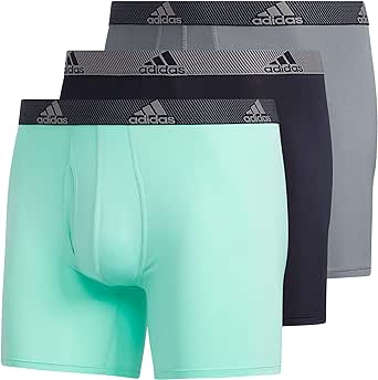 adidas Men's Performance Boxer Brief Underwear (3-Pack)