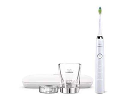 Philips Sonicare Diamond Clean Classic Rechargeable 5 brushing modes, Electric Toothbrush with premium travel case, White, HX9331/43