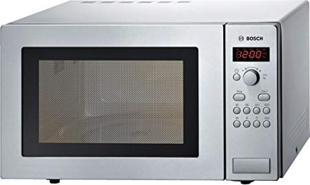 Bosch HMT84M451 Stainless Steel Series 4 Microwave, 25 liters, Brushed