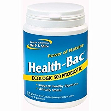 Health Bac - Ecologic 500 Probiotic - 100 gm. Powder