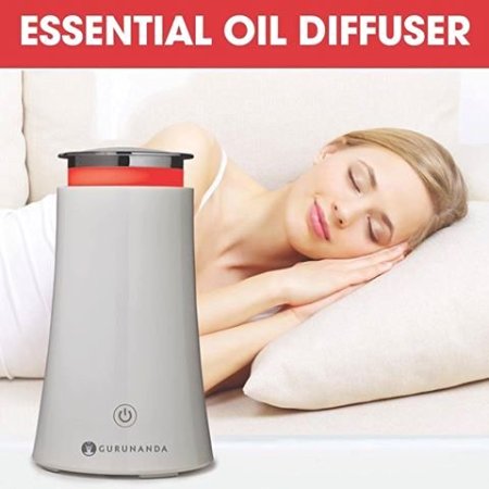Gurunanda Essential Oil Ultrasonic Diffuser with Mood Changing Lights