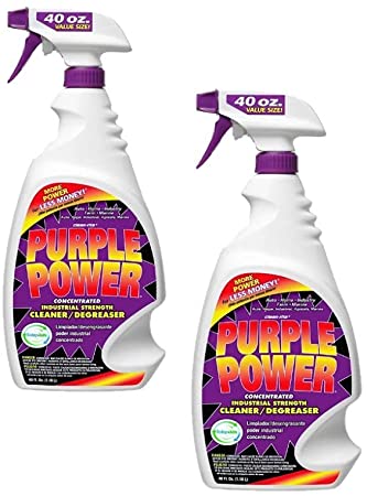 PURPLE POWER 4319PS Industrial Strength Cleaner and Degreaser - 40 oz. - 2 Pack