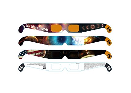 Father.son Eclipse Glasses - CE Certified Safe ISO Certified Solar Eclipse Glasses (3-pc)