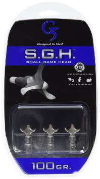 G5 Outdoors Small Game Head Broadheads - 3 Pack