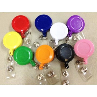 PEPPERLONELY 50pc ID Badge Reels Holder
