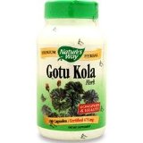 Natures Way Gotu Kola Herb 180 Capsules Pack of 2