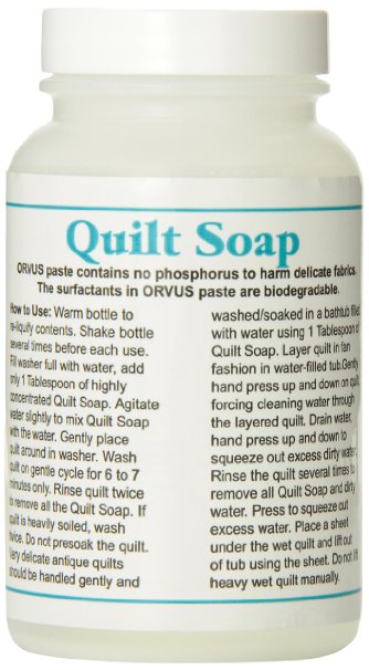 Orvus Quilt Soap-8 Ounce