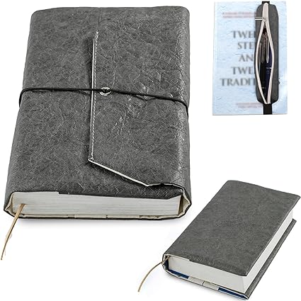 APLUFINE Book Cover-Bible Cover for Women, Men- Book Sleeve for Book Lovers-Paperback Book Protector & Hardcovers-Book Pouch with Pen Bag, Pencil Case for Bible Accessories Bible Gift Patent Pending