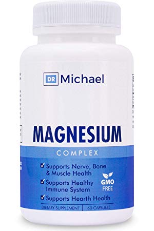 Dr. Michael's Magnesium Complex - Relieves Leg Cramps - Helps with Anxiety to Keep You Calm - Helps Your Muscles Relax - Anti-inflammatory Benefits to Relieve Joint Pain - Lowers Blood Pressure