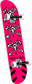Powell-Peralta Skateboard Complete Vato Rats Pink 7.0" x 28" Mini (Youth)