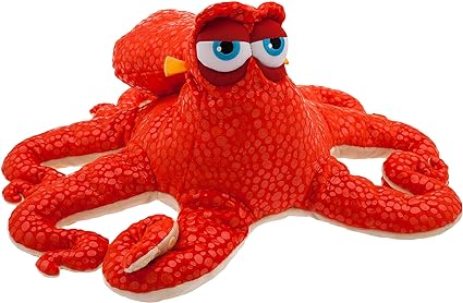 Disney Store Official Pixar Finding Dory: Hank Octopus 17-Inch Plush - Authentic & Soft Collectible Toy for Fans and Kids Idea