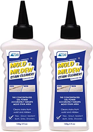 Skylarlife Home Grout and Sealant Stain Remover Gel Cleaner for Tiles Grout Sealant Bath Sinks Showers (2-pack)