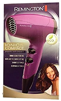 Remington D5000 Compact Travel Dryer (Purple)