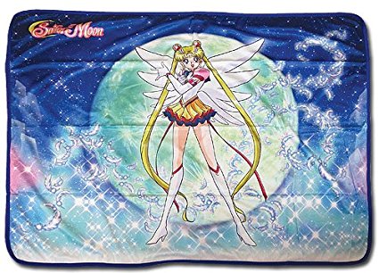 Great Eastern Entertainment "Sailor Moon Stars" Eternal Sailor Moon Sublimation Throw Blanket
