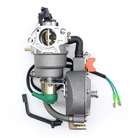 dual fuel carburetor with Manual choke LPG NG propane CONVERSION KIT for gasoline generator 4.5-5.5KW GX390 188F carburetor