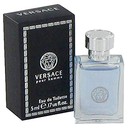 Versace Pour Homme by Versace Mini EDT .17 oz for Men - 100% Authentic