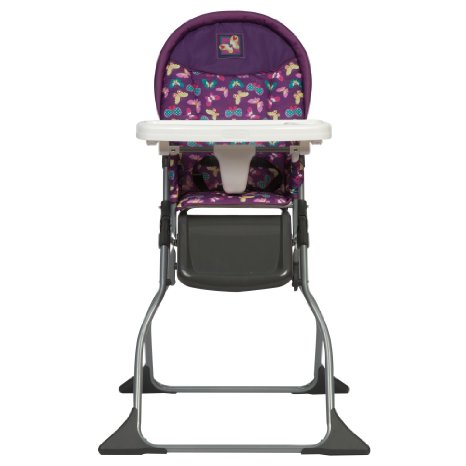 Cosco Simple Fold High Chair, Butterfly Twirl