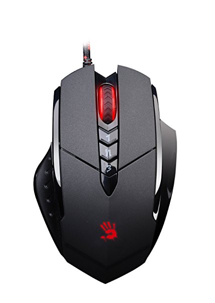Bloody Optical Gaming Mouse with 8 Programmable Buttons and Advanced Macros (V7)