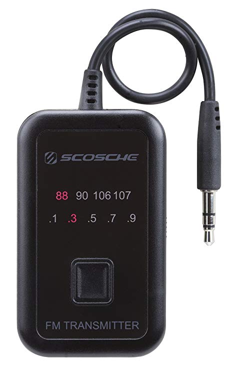 Scosche FMT4R FMT4 TuneIN Universal FM Transmitter for iPod/MP3 Player, Black