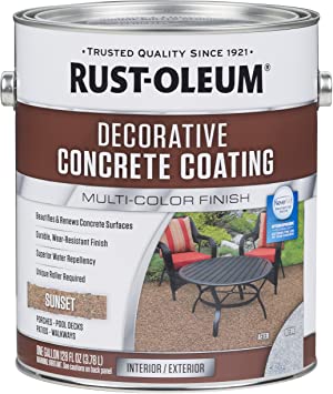 Rust-Oleum 301303 Sunset Decorative Concrete Coating