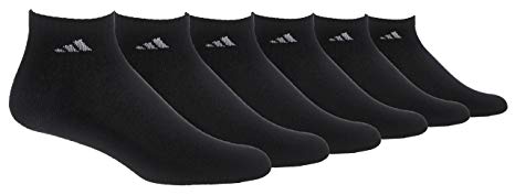 Adidas Athletic Quarter Socks - 6 Pack