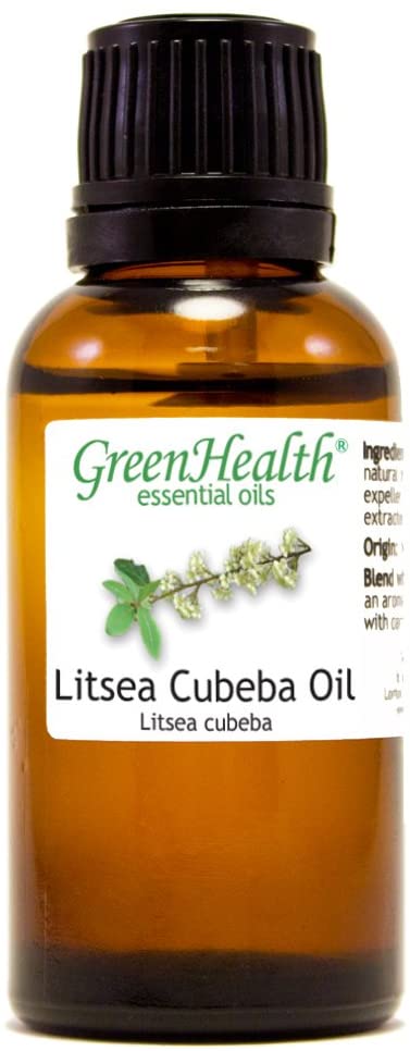 1 oz Litsea Cubeba Essential Oil (100% Pure & Uncut) - GreenHealth