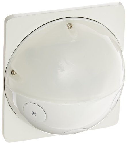 RAB Lighting STUFF500W Tuff Dome, 180 Degrees View Detection, 500W Power, 120V, White