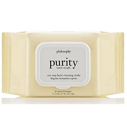 Philosophy Purity Made Simple Facial Cleansing Cloths, 30 Count